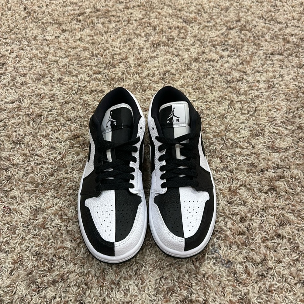 Black and White Jordans